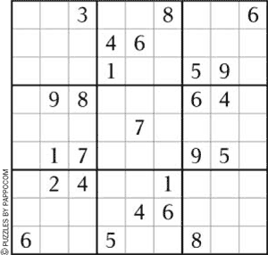 sudoku puzzles 9x9
